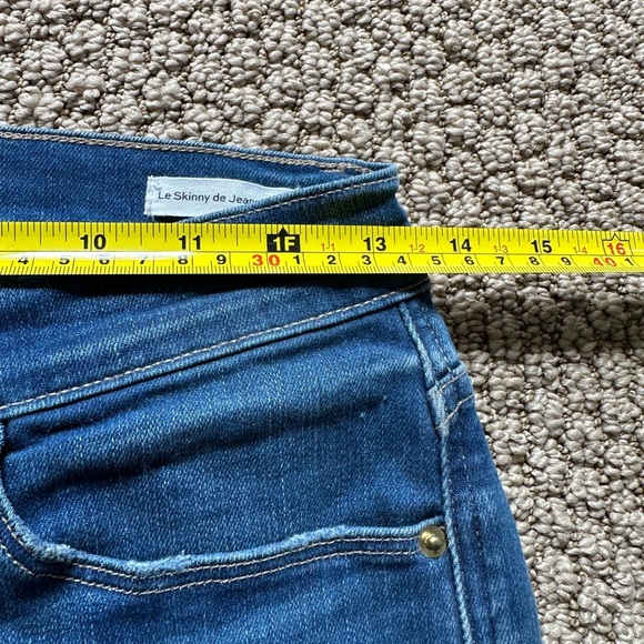 A17- Frame Skinny de Jeanne Crop Jeans sz 27 - Picture 5 of 7